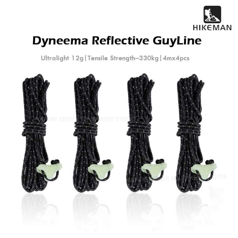 Outdoor Camping Guy - HIKEMAN 4 Pezzi Corda da Tenda