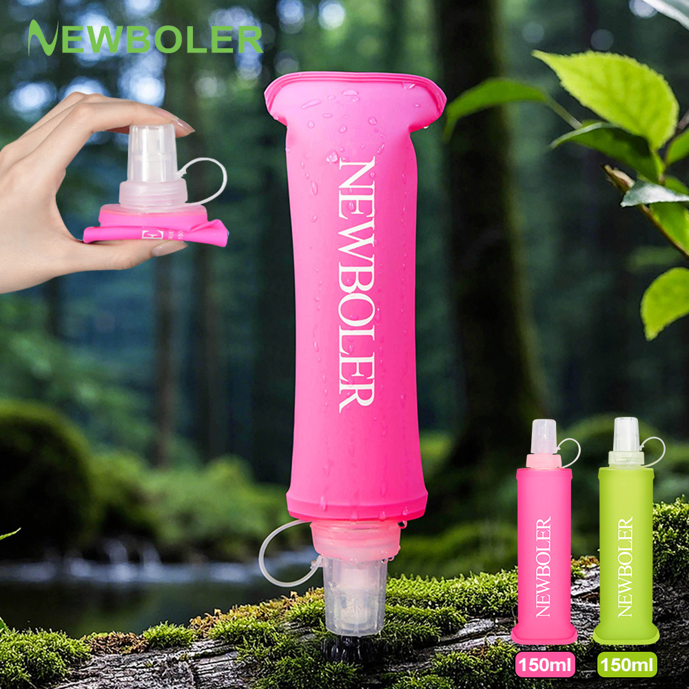 Collapsible Water Bottle - Borraccia pieghevole TPU Boccetta morbida pieghevole