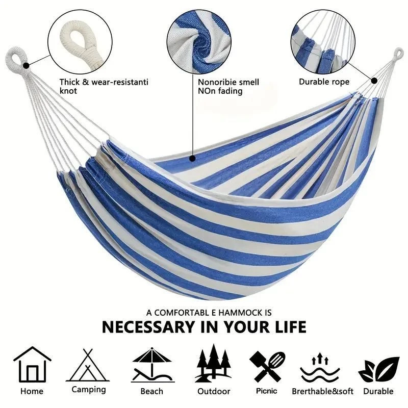 Camping Hammock - Amaca in tela senza bastone in