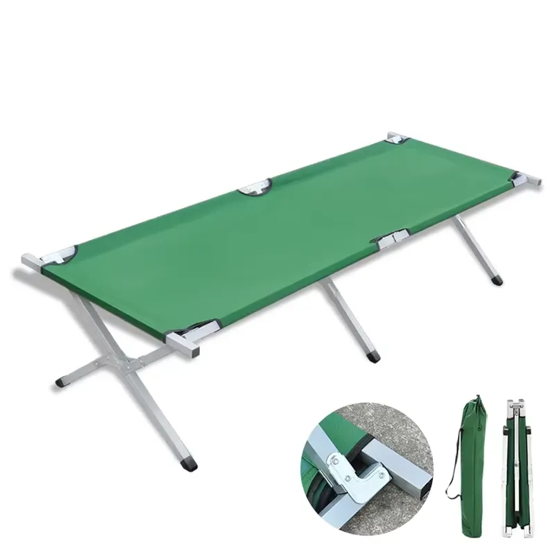 Bed Outdoor Camping - Lettino Pieghevole Portatile per Emergenze Esterne,