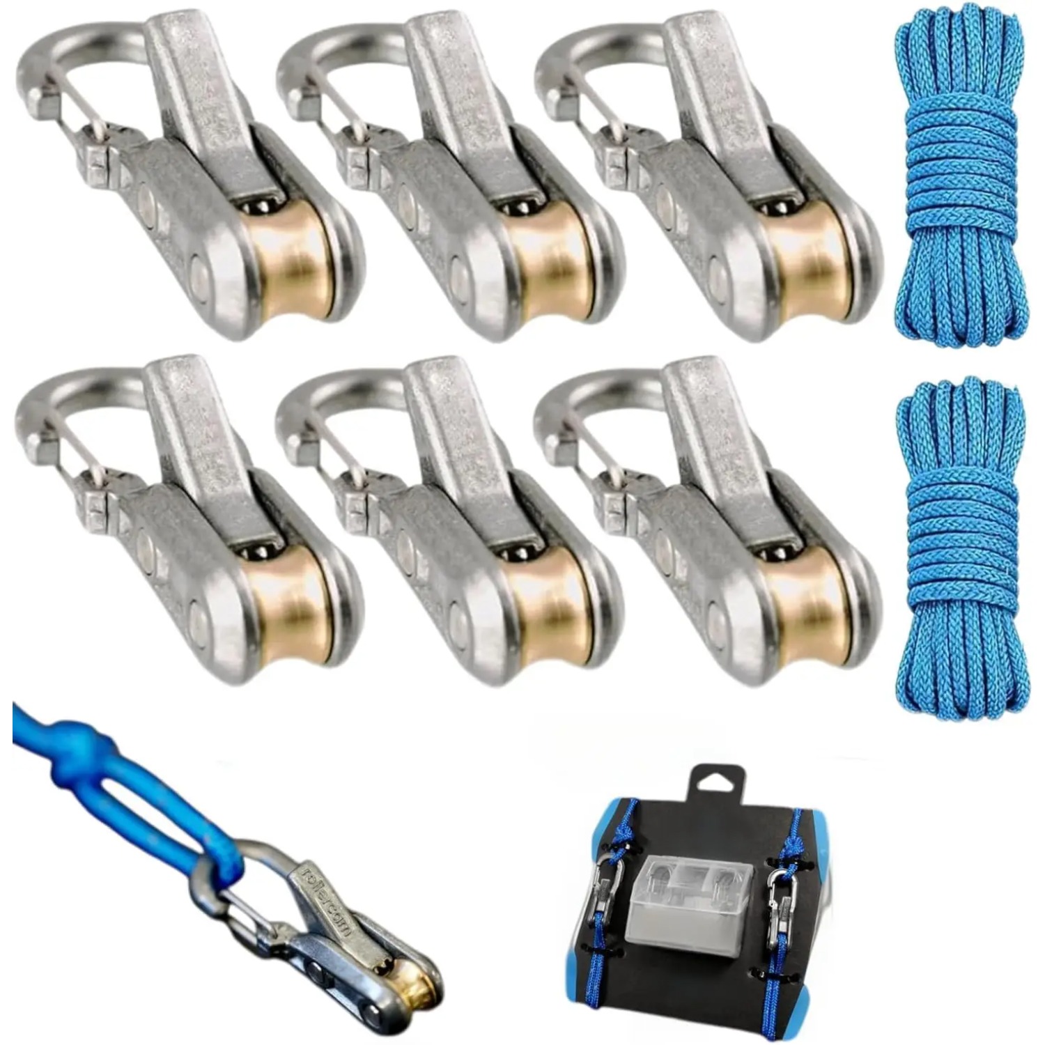 Outdoor Camping Guy - Set di 6 Tensionatori per Corda