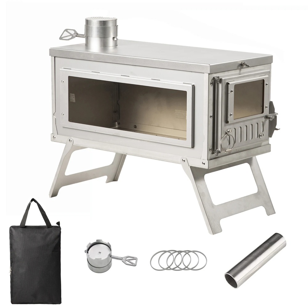 Outdoor Camping Wood Burning Stove - Stufa per tenda con riscaldatore da