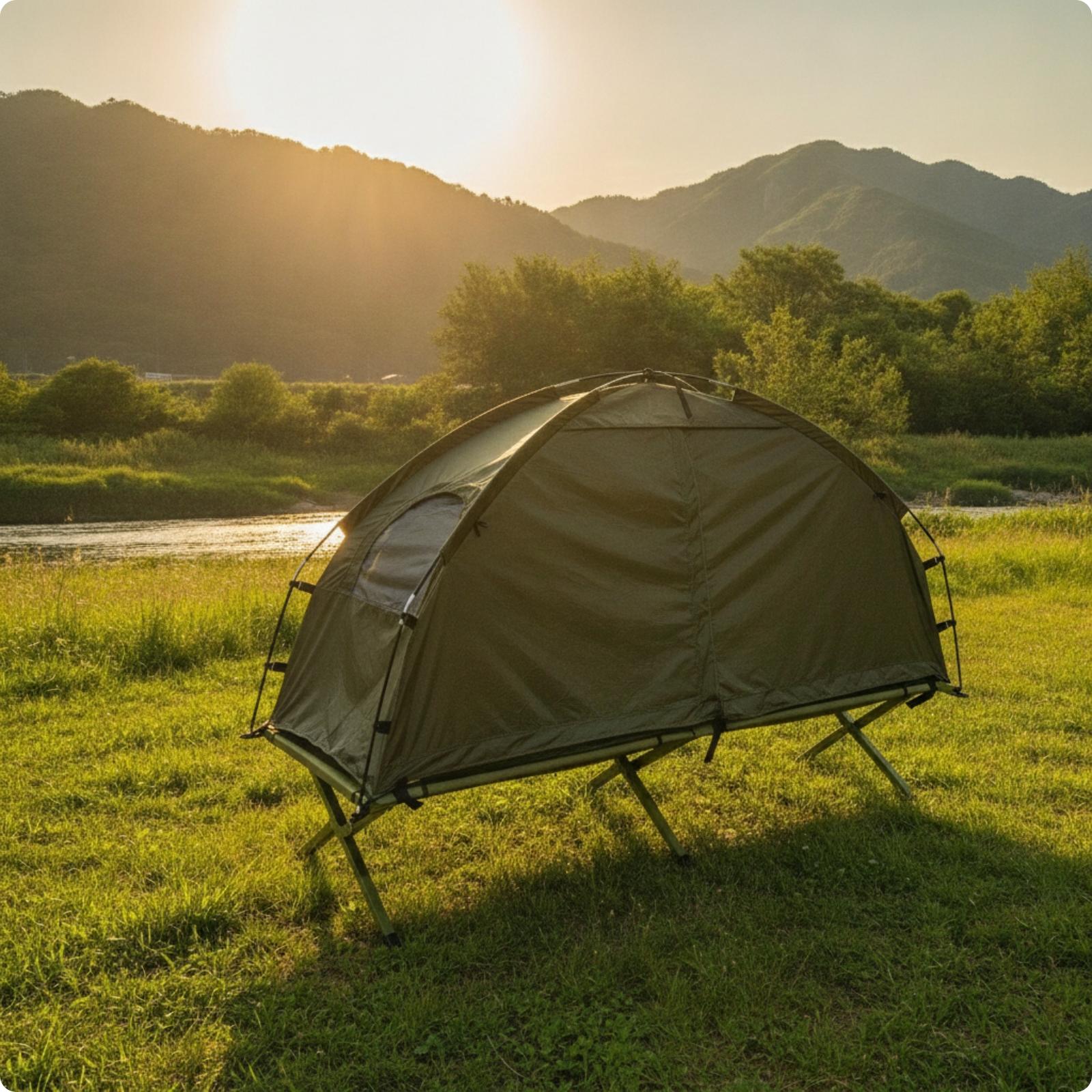 Outdoor Camping Guy - Tenda compatta per campeggio all'aperto con