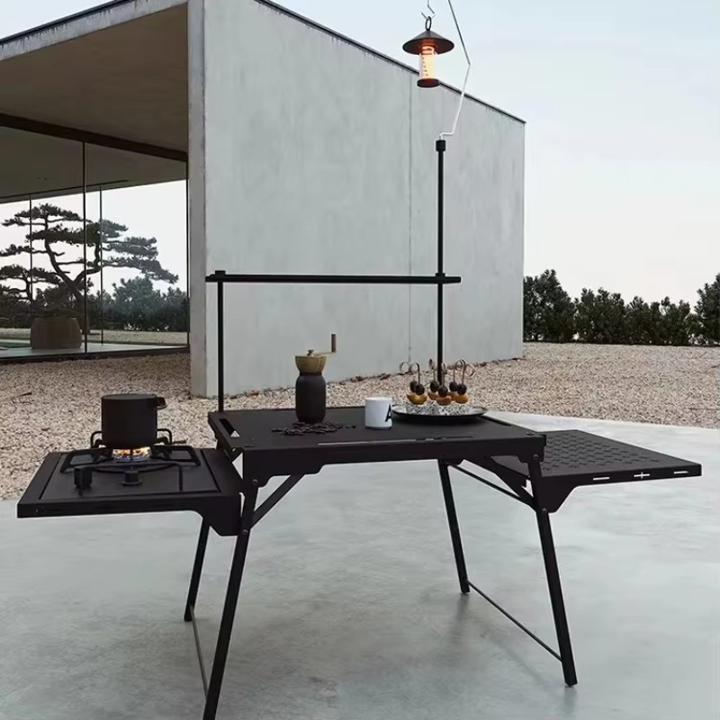 Outdoor Camping Warehouse - Tavolo da Campeggio Portatile in Alluminio