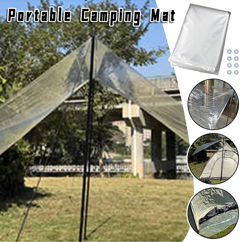 Waterproof Tarp Shelter - Attrezzatura da Campeggio, Escursionismo e Trekking,
