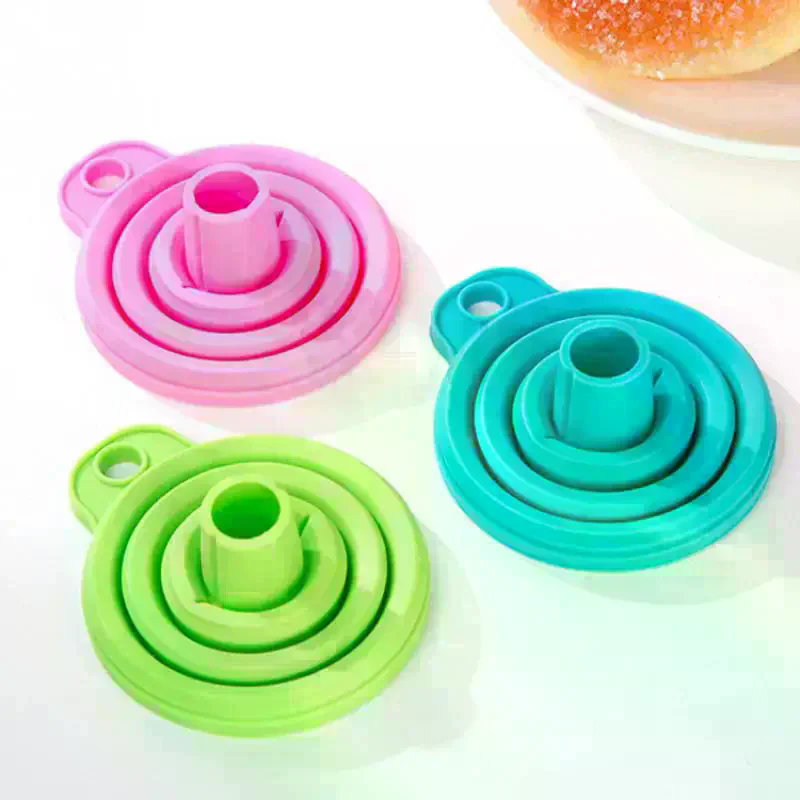 Collapsible Water Bottle - Set di 10 Imbuti Pieghevoli in
