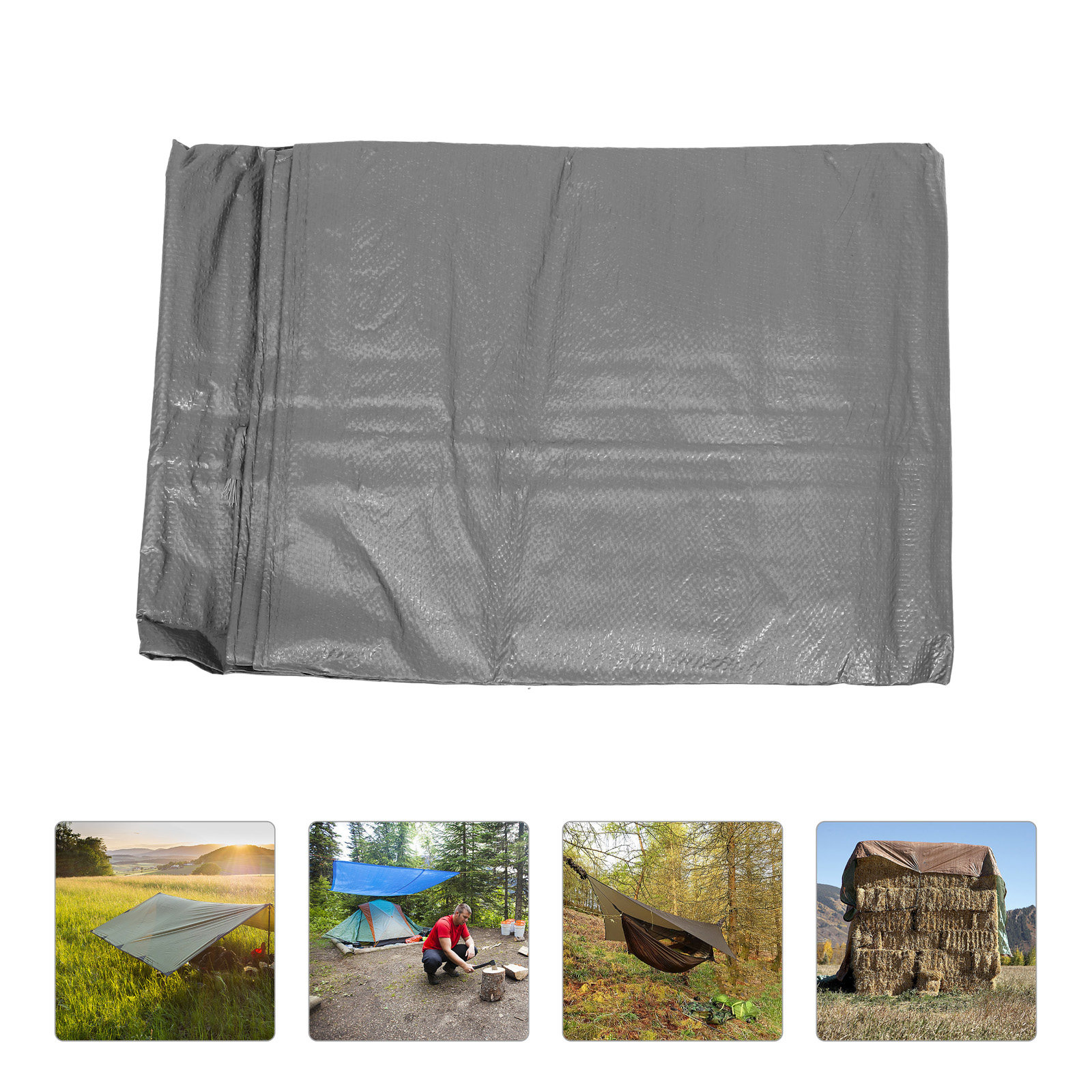 Waterproof Tarp Shelter - Telone Resistente per Esterni Impermeabile in