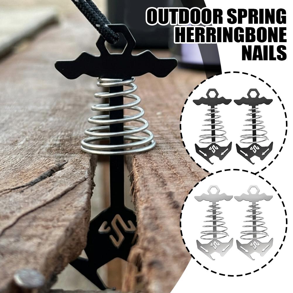 Outdoor Camping Guy - Ancoraggio a molla CLS per terrazze
