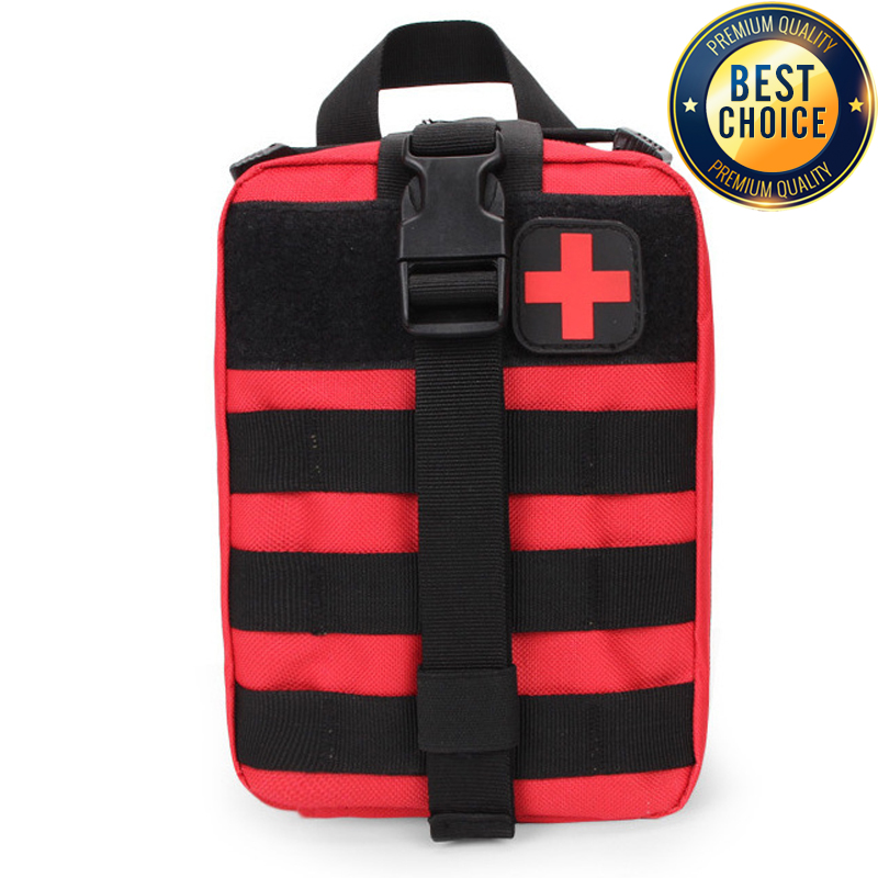 First Aid Kit Camping - Kit di pronto soccorso tattico Molle