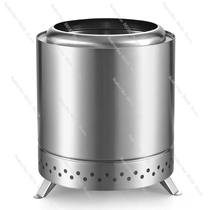 Stufa da campeggio in acciaio  - Outdoor Camping Wood Burning Stove recensione e prezzo