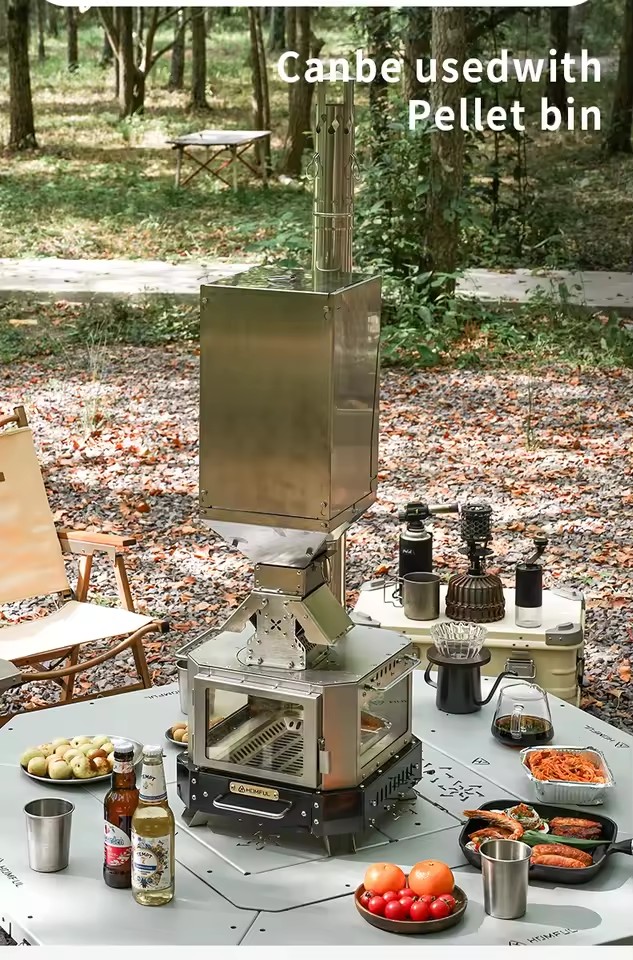 HOMFUL Stufa a Legna Portatile - Outdoor Camping Wood Burning Stove recensione e prezzo