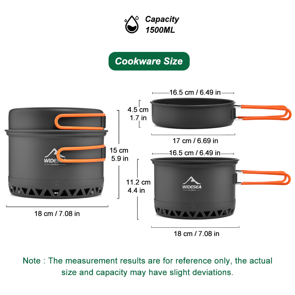Stoviglie da campeggio Set di  - Outdoor Camping Kettle recensione e prezzo