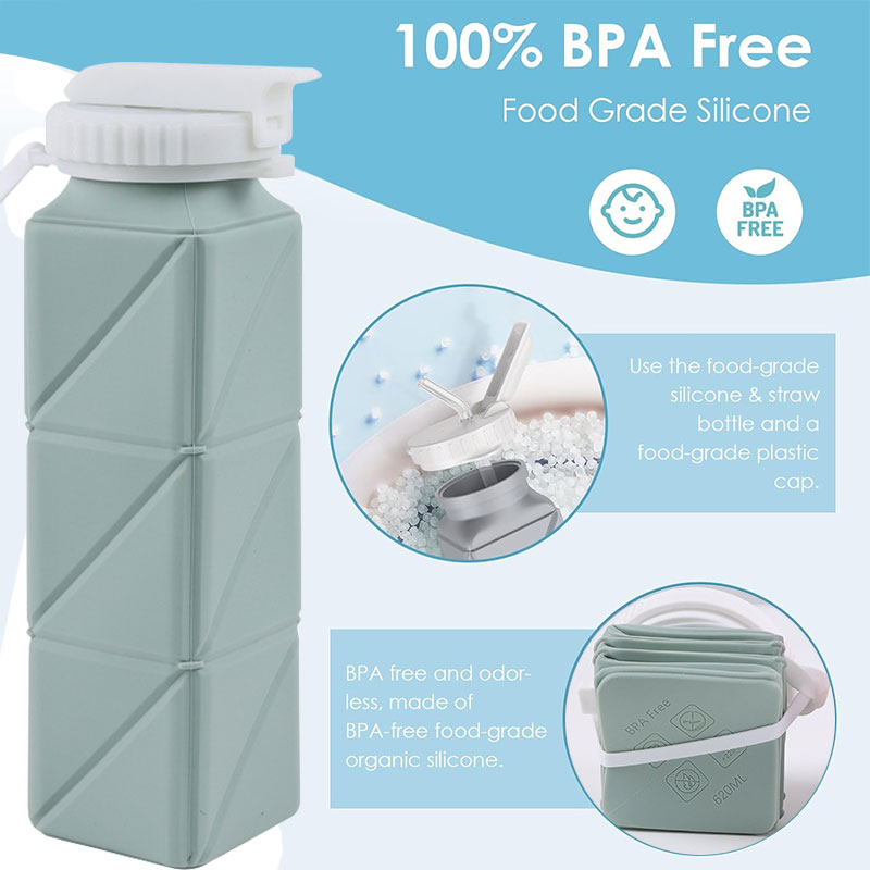 Bottiglia d'acqua pieghevole d - Collapsible Water Bottle recensione e prezzo