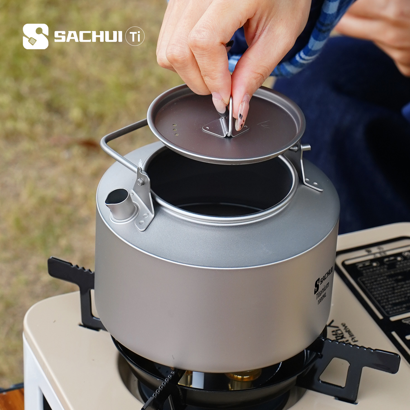 Bollitore in titanio puro da 1 - Outdoor Camping Kettle recensione e prezzo
