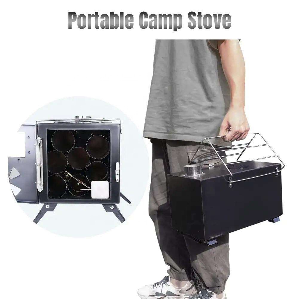Stufa da campeggio portatile p - Outdoor Camping Wood Burning Stove recensione e prezzo