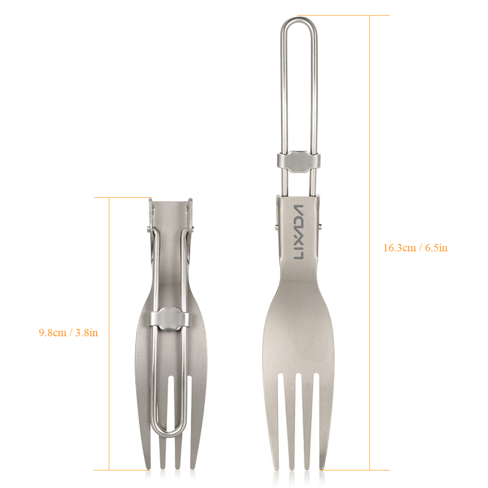 Lixada Forchetta pieghevole in - Outdoor Camping Dining Set recensione e prezzo