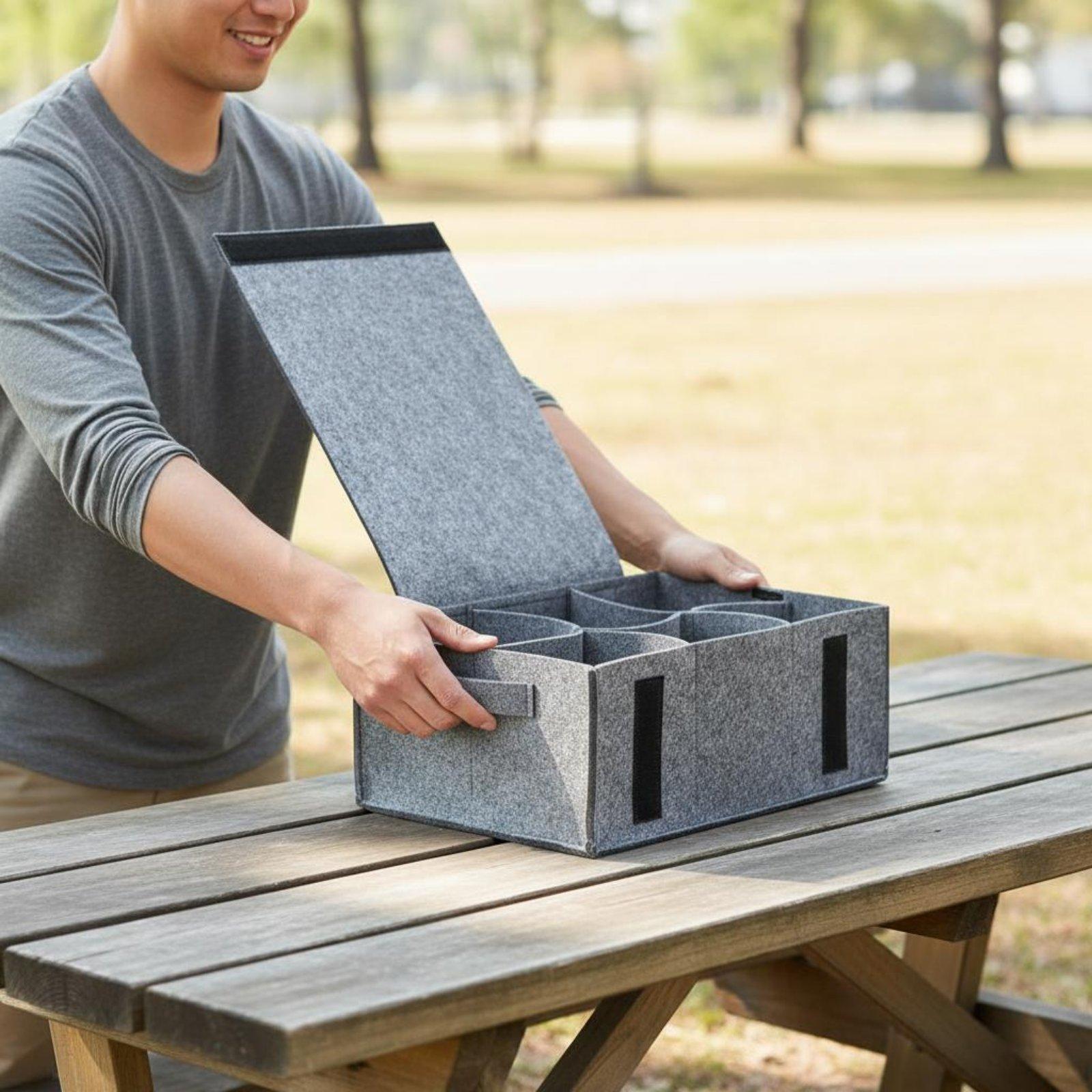 Borsa portaoggetti in feltro p - Kitchen Outdoor Camping recensione e prezzo