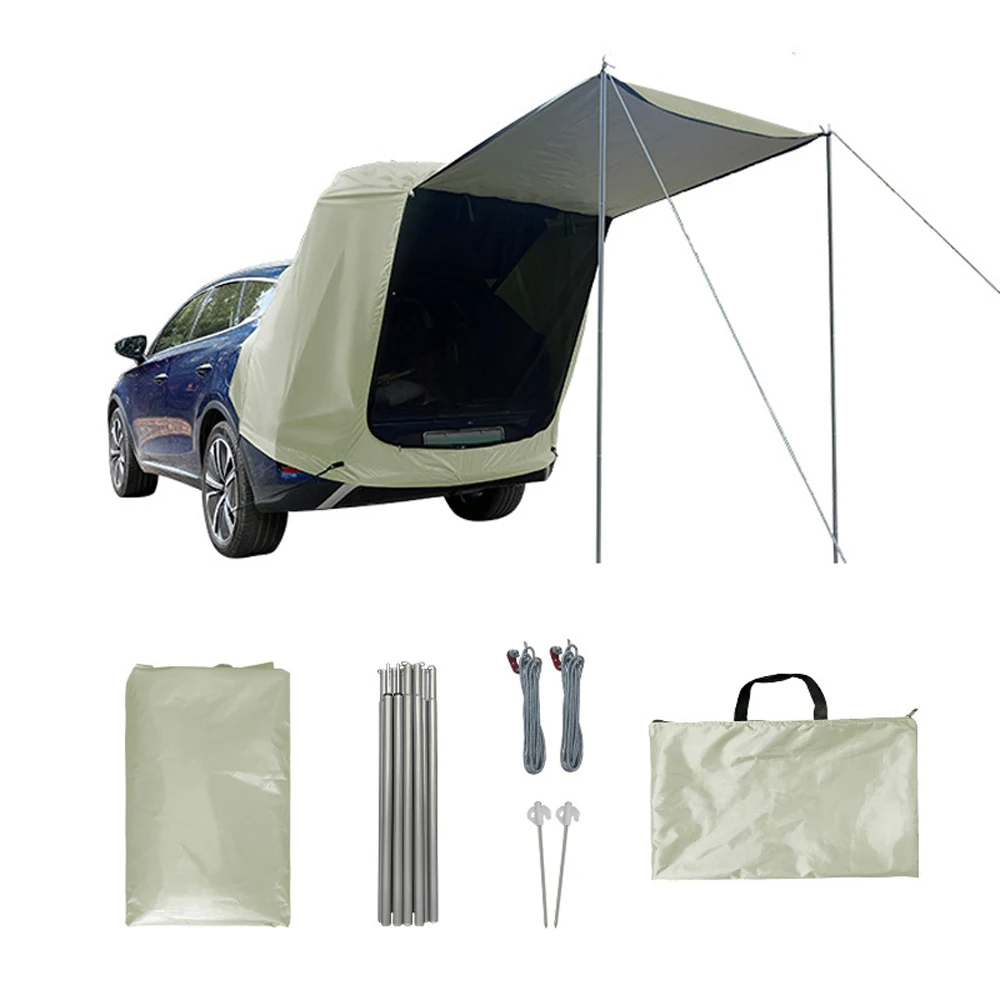 Tenda Estensibile per Auto da  - Outdoor Camping Car Tail Tent recensione e prezzo
