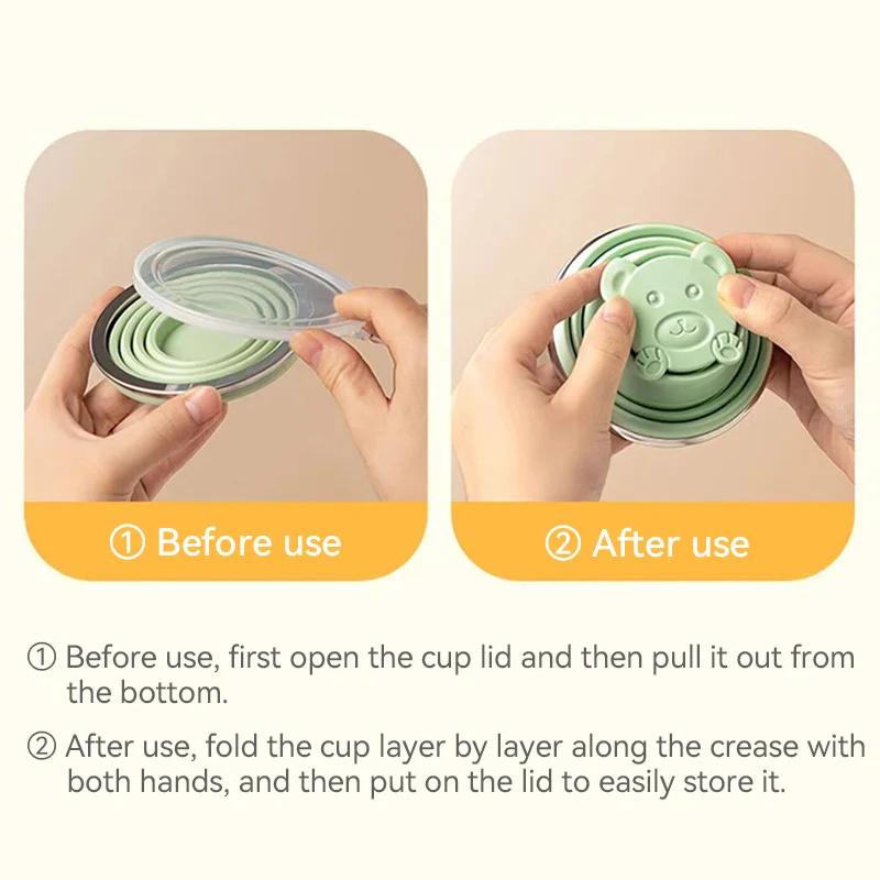 Tazza Pieghevole Portatile in  - Collapsible Water Bottle recensione e prezzo