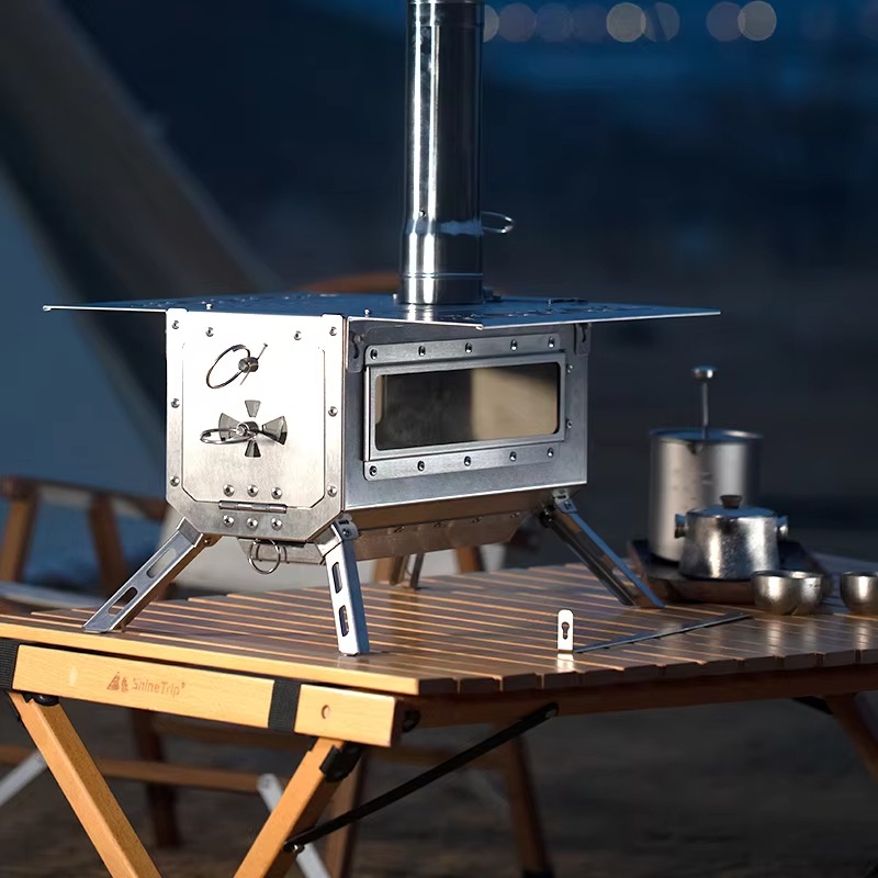 Stufa a Legna Portatile da Cam - Outdoor Camping Wood Burning Stove recensione e prezzo