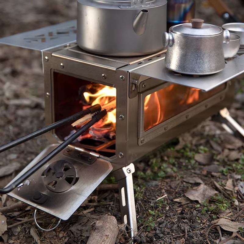 Stufa a Legna Portatile da Cam - Outdoor Camping Wood Burning Stove recensione e prezzo