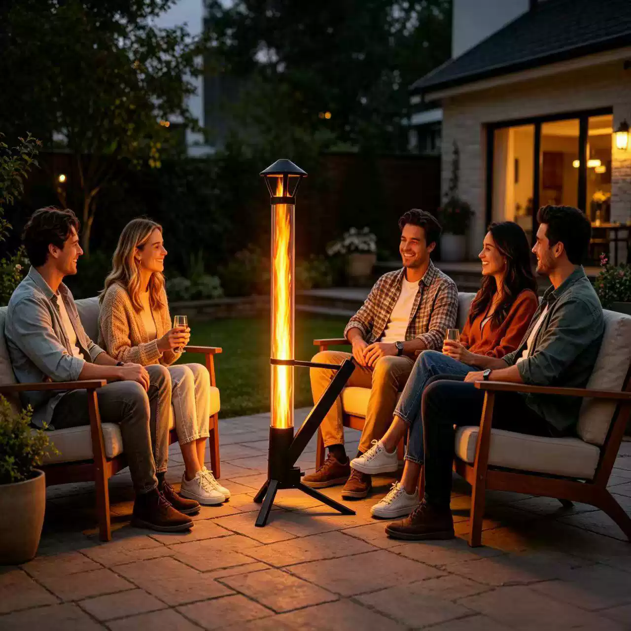 Stufa a razzo verticale a legn - Outdoor Camping Wood Burning Stove recensione e prezzo