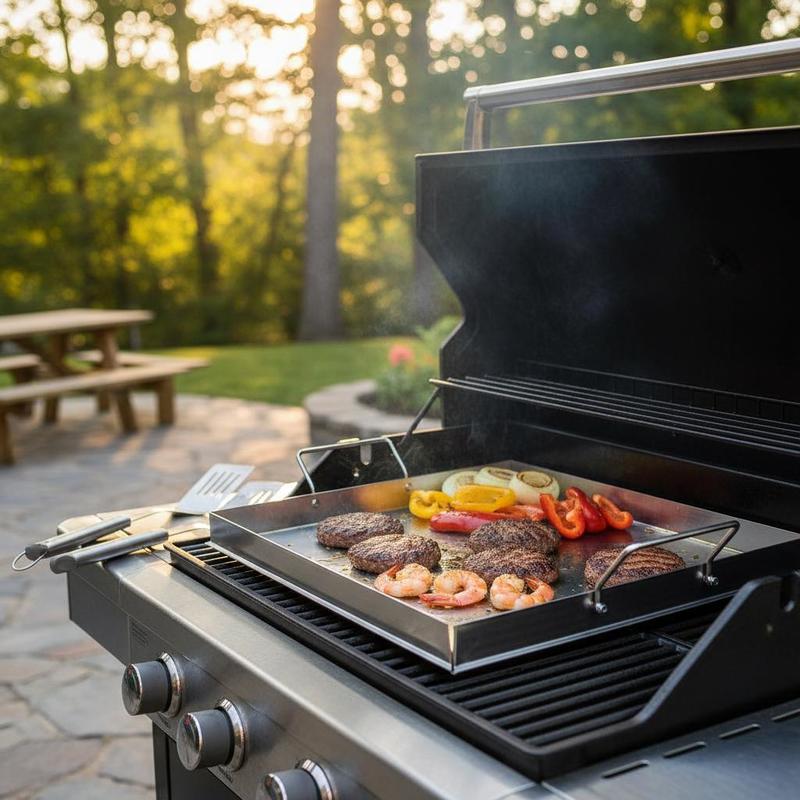 Piastra universale piatta 18x1 - Kitchen Outdoor Camping recensione e prezzo