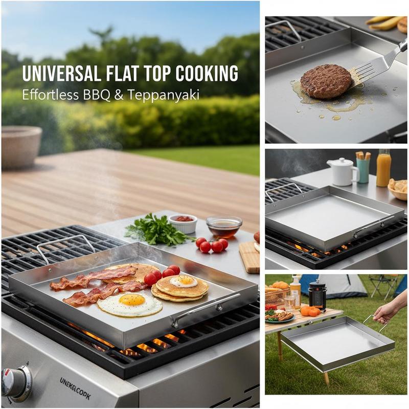 Piastra universale piatta 18x1 - Kitchen Outdoor Camping recensione e prezzo