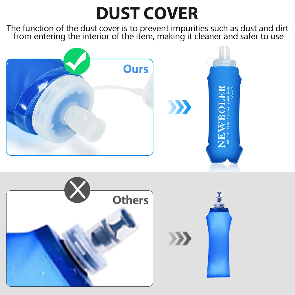 NEWBOLER 300/500ML Bottiglia d - Collapsible Water Bottle recensione e prezzo