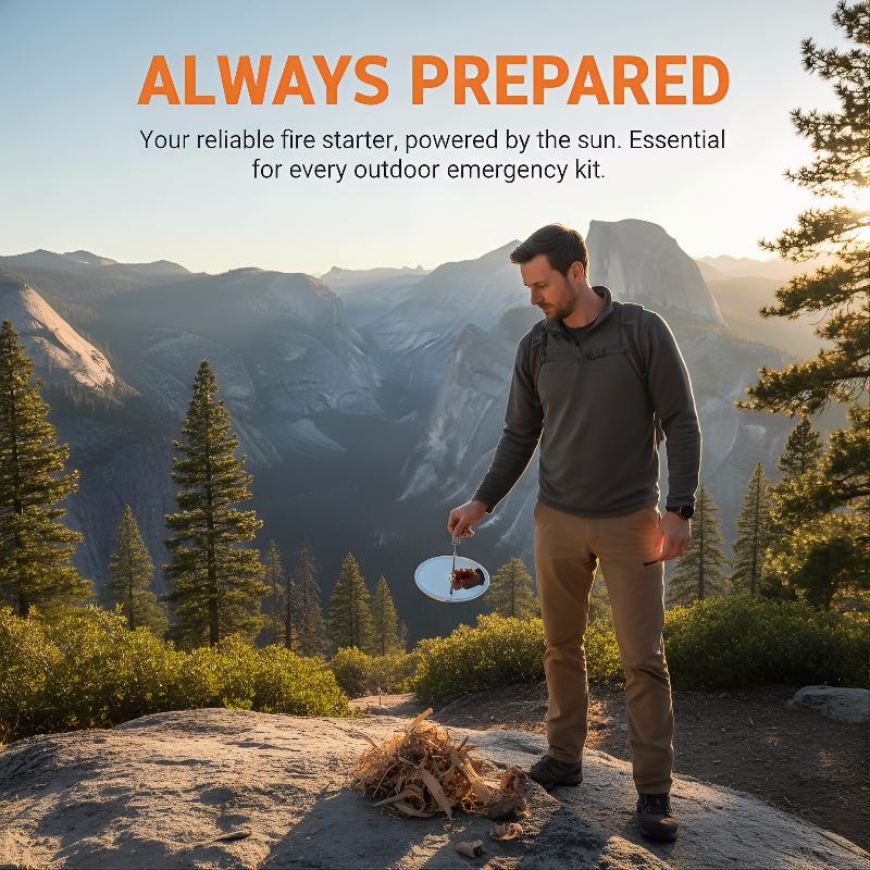 Accendino Solare per Esterni,  - First Aid Kit Camping recensione e prezzo