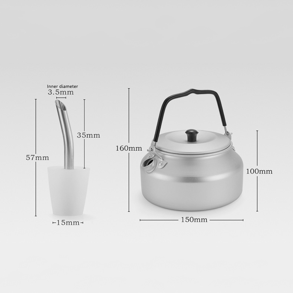 Bollitore da campeggio portati - Outdoor Camping Kettle recensione e prezzo
