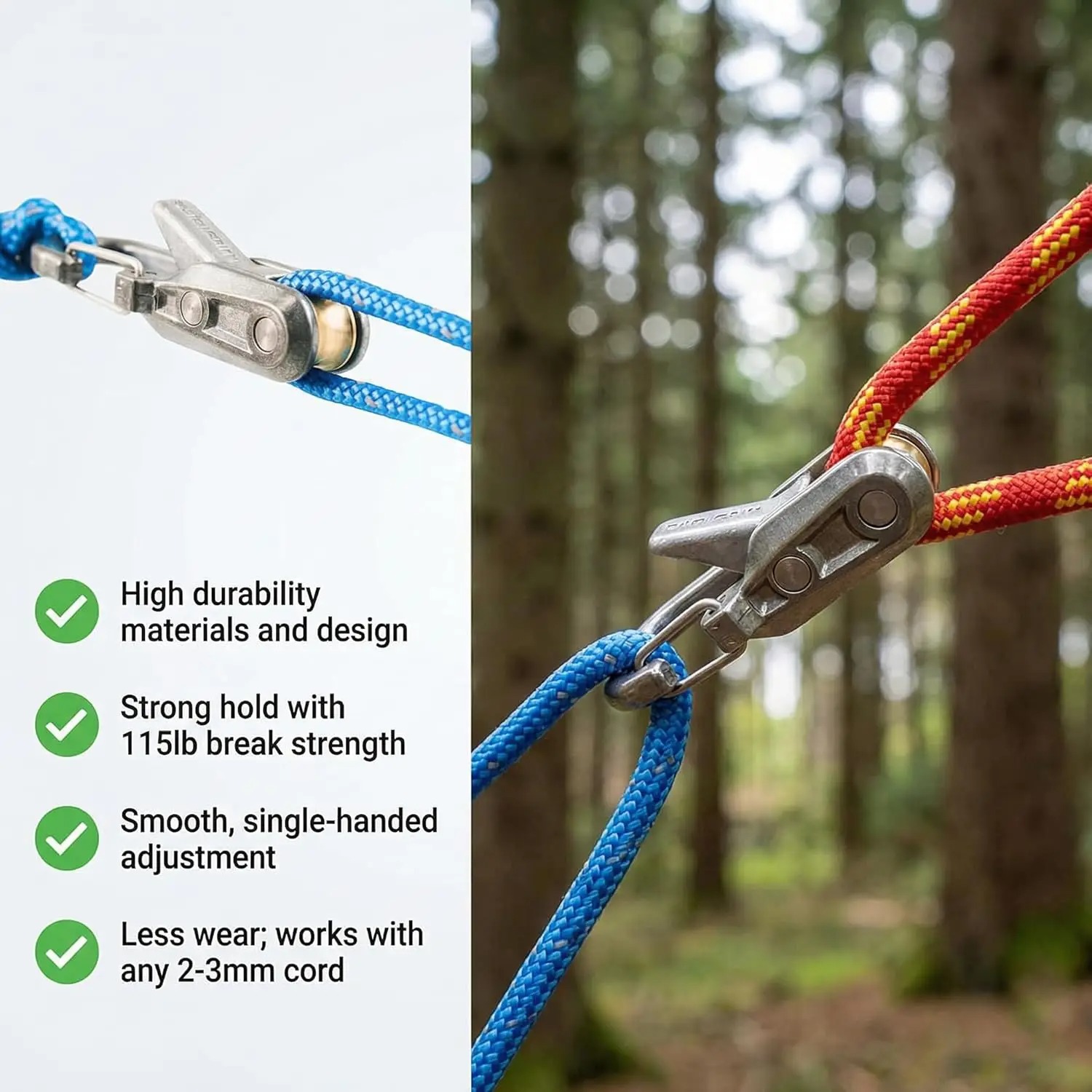 Set di 6 Tensionatori per Cord - Outdoor Camping Guy recensione e prezzo