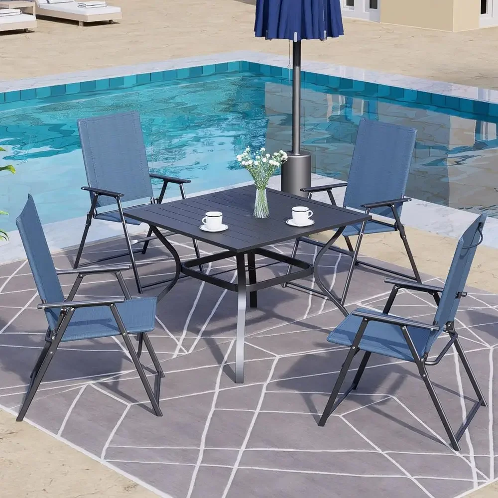 Set da pranzo da patio in 4 pe - Outdoor Camping Dining Set recensione e prezzo
