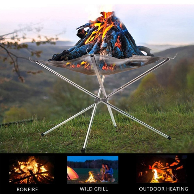 Griglia Portatile per Barbecue - Outdoor Camping Wood Burning Stove recensione e prezzo