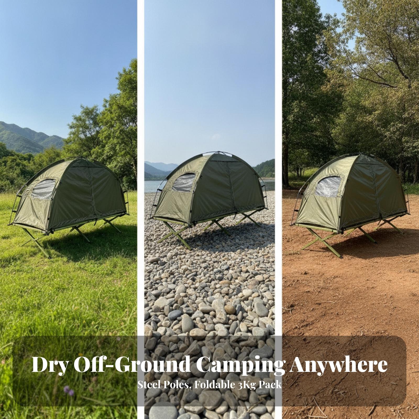 Tenda compatta per campeggio a - Outdoor Camping Guy recensione e prezzo