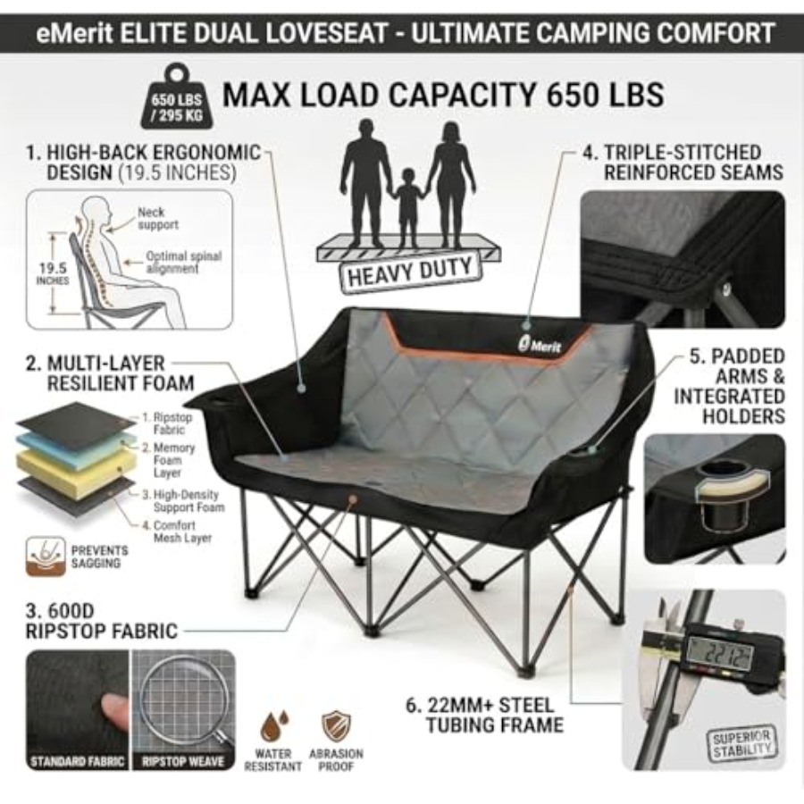 Sedia da Campeggio Oversize Co - Camping Quad recensione e prezzo