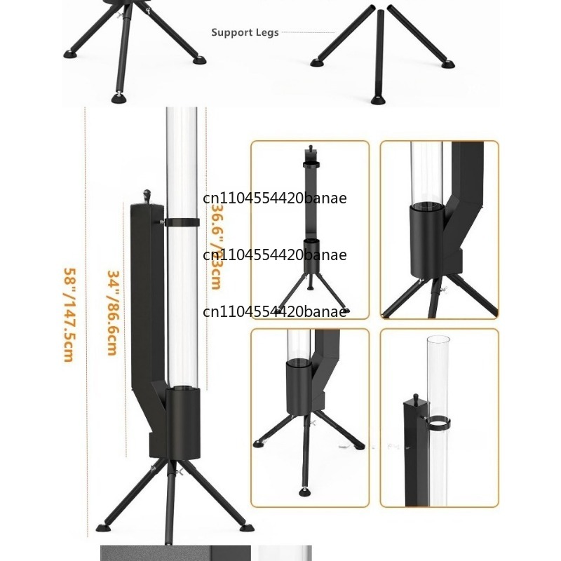Stufa a razzo verticale a legn - Outdoor Camping Wood Burning Stove recensione e prezzo