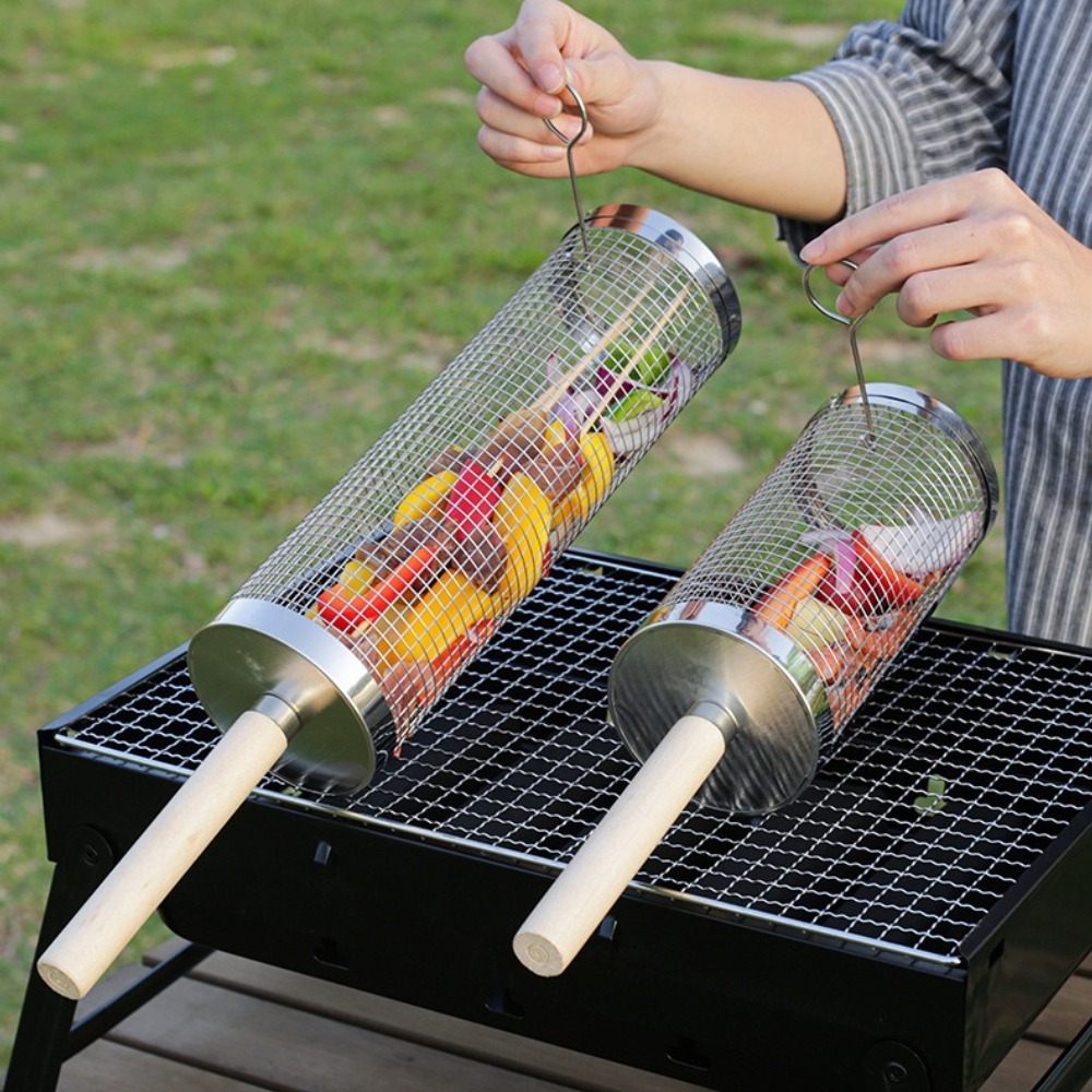 Cestello per barbecue rotante  - Outdoor Camping Youtube recensione e prezzo