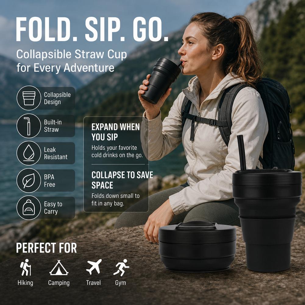 Tazza da Caffè Pieghevole in S - Collapsible Water Bottle recensione e prezzo