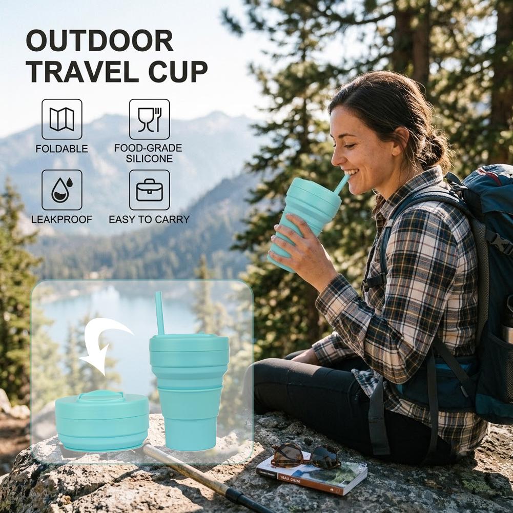 Tazza da Caffè Pieghevole in S - Collapsible Water Bottle recensione e prezzo