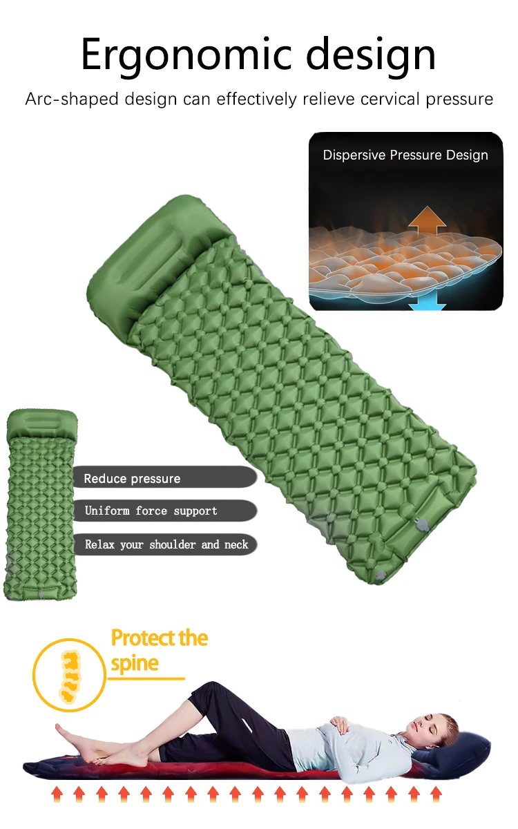 Materasso gonfiabile da estern - Bed Outdoor Camping recensione e prezzo