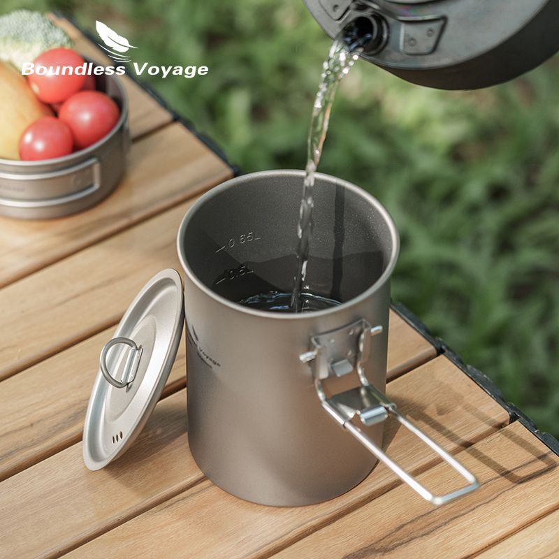 Boundless Voyage 900ml Titaniu - Outdoor Camping Dining Set recensione e prezzo