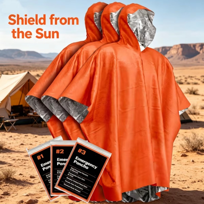 1-5 Pezzi Poncho Multifunziona - Outdoor Camping Blanket recensione e prezzo