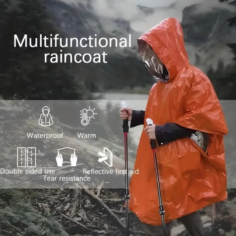1-5 Pezzi Poncho Multifunziona - Outdoor Camping Blanket recensione e prezzo