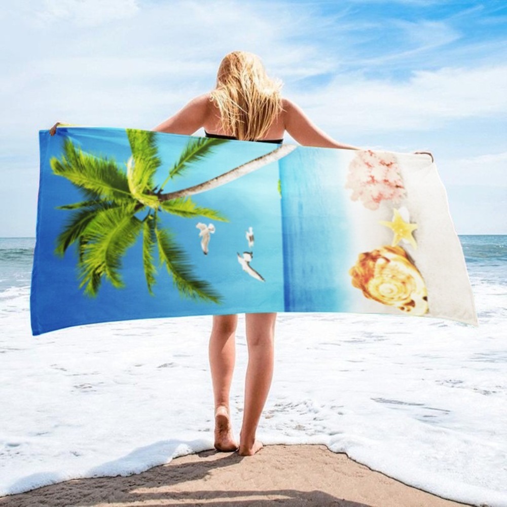 Telo da bagno con stampa leopa - Outdoor Camping Blanket recensione e prezzo