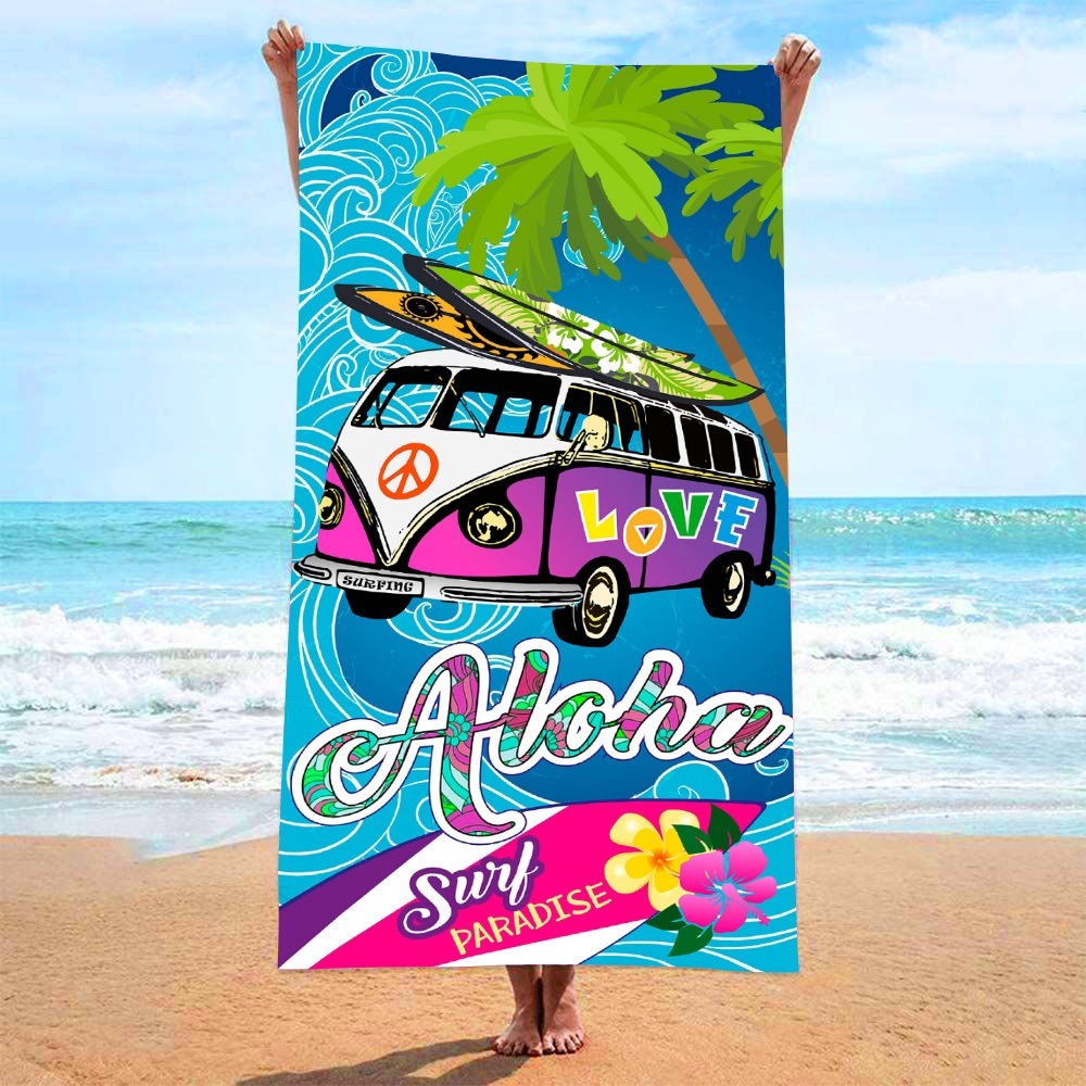 Telo da bagno con stampa leopa - Outdoor Camping Blanket recensione e prezzo