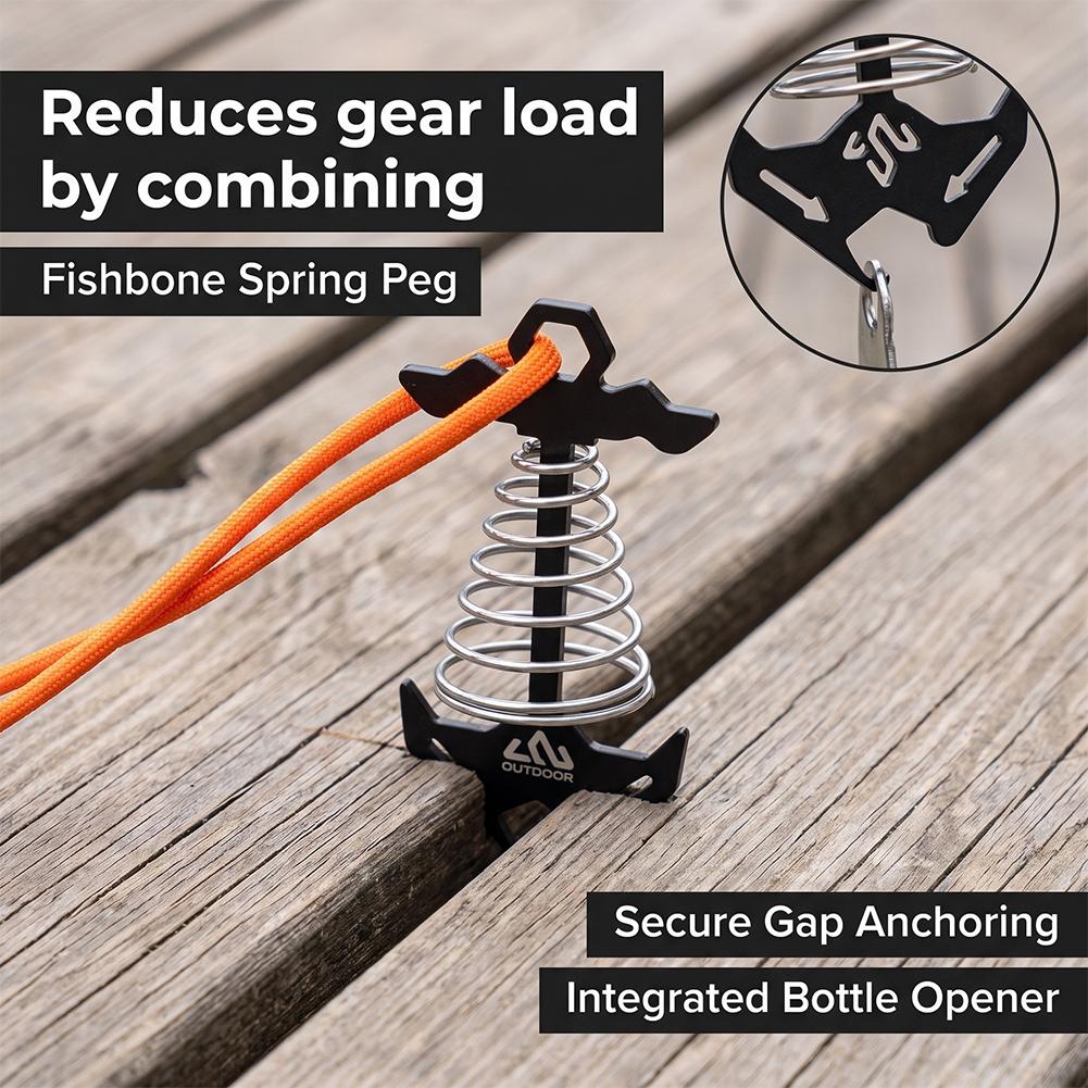 Ancoraggio a molla CLS per ter - Outdoor Camping Guy recensione e prezzo