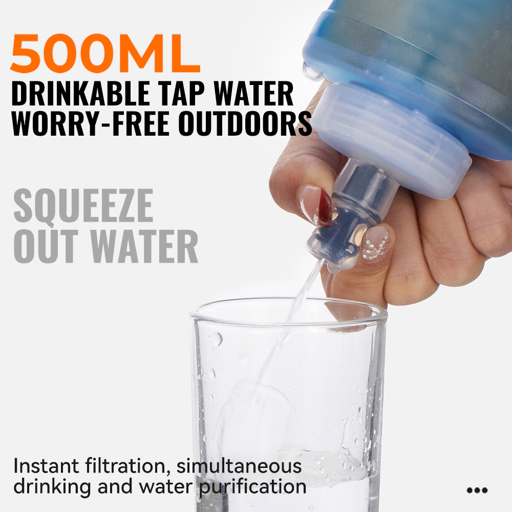 Borraccia Filtrante Pieghevole - Collapsible Water Bottle recensione e prezzo