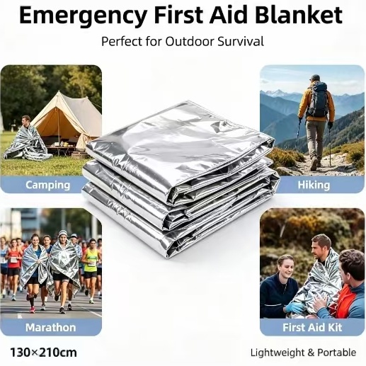 Coperta Termica di Emergenza i - Outdoor Camping Blanket recensione e prezzo