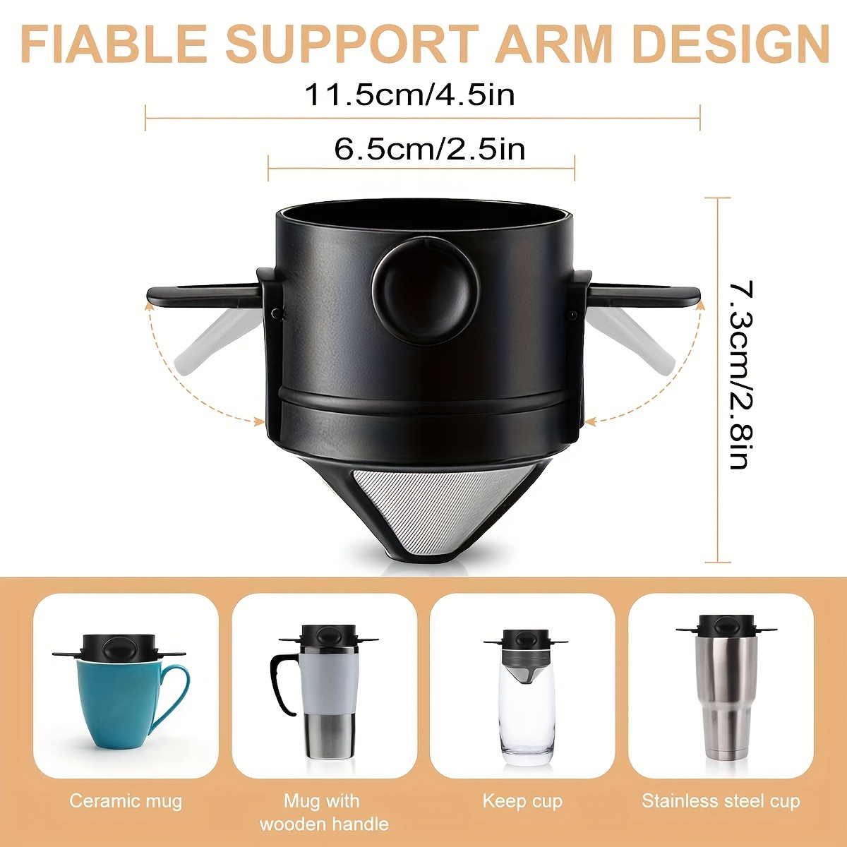 Tazza con filtro per caffè por - Collapsible Water Bottle recensione e prezzo